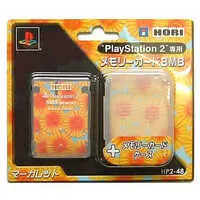 PlayStation 2 - Memory Card - Video Game Accessories (PlayStation2 専用メモリーカード(8MB) マーガレット)