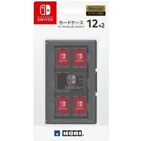 Nintendo Switch - Case - Video Game Accessories (カードケース12+2 for Nintendo Switch ブラック)