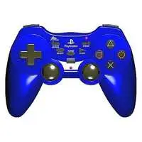 PlayStation 2 - Video Game Accessories (アナログ連射コントローラー極 青) - No Box No Manual