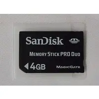 PlayStation Portable - Video Game Accessories - Memory Stick (メモリースティック PRO Duo 4GB [MSPD-4G])