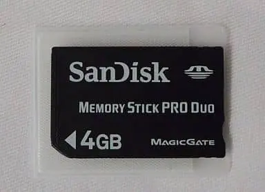 PlayStation Portable - Video Game Accessories - Memory Stick (メモリースティック PRO Duo 4GB [MSPD-4G])