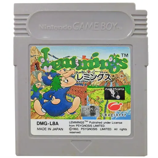 GAME BOY - Lemmings