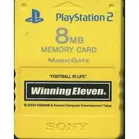 PlayStation 2 - Memory Card - Video Game Accessories - Winning Eleven (Pro Evolution Soccer)
