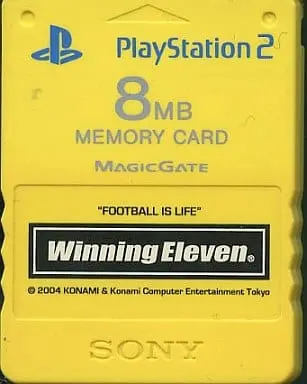 PlayStation 2 - Memory Card - Video Game Accessories - Winning Eleven (Pro Evolution Soccer)