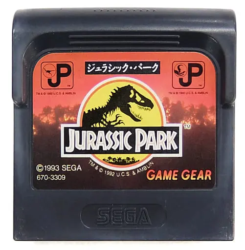 GAME GEAR - Jurassic Park