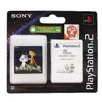 PlayStation 2 - Video Game Accessories - Memory Card (PlayStation2 専用メモリーカード(8MB) Premium Series トロと流れ星)