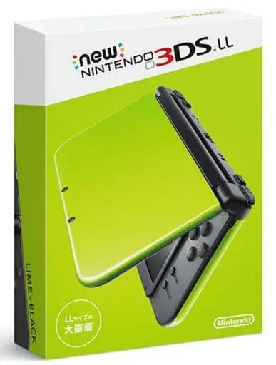 Nintendo 3DS - Nintendo 3DSLL (Newニンテンドー3DSLL本体 ライム×ブラック)
