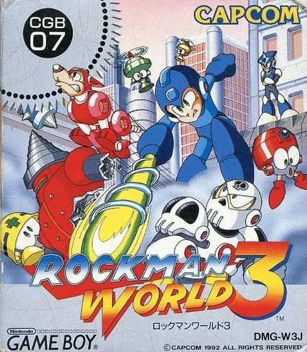 GAME BOY - Rockman World (Mega Man: Dr. Wily's Revenge)