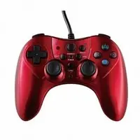 PlayStation 3 - Video Game Accessories (PS3用コントローラ 4段階調節・連射機能付 (レッド) [ANS-GE002RD])