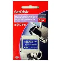 PlayStation Portable - Video Game Accessories - Memory Stick (SanDisk メモリースティック PRO デュオ 1GB)