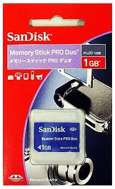 PlayStation Portable - Video Game Accessories - Memory Stick (SanDisk メモリースティック PRO デュオ 1GB)