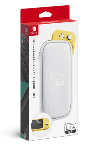 Nintendo Switch - Case - Video Game Accessories (Nintendo Switch Liteキャリングケース(画面保護シート付き))
