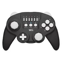 Wii - Game Controller - Video Game Accessories (ホリクラシックコントローラ ブラック)