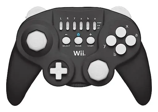 Wii - Game Controller - Video Game Accessories (ホリクラシックコントローラ ブラック)