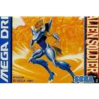 MEGA DRIVE - Alien Soldier - No Box No Manual