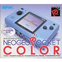 NEOGEO POCKET - Video Game Console (ネオ・ジオポケットカラー本体 プラチナブルー)