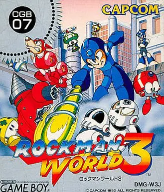 GAME BOY - Rockman World (Mega Man: Dr. Wily's Revenge)