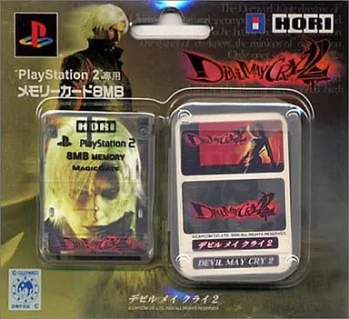 PlayStation 2 - Memory Card - Video Game Accessories - Devil May Cry