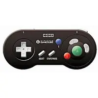 NINTENDO GAMECUBE - Video Game Accessories (デジタルコントローラ (ブラック)(状態：箱状態難))