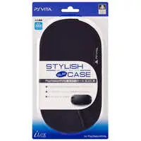 PlayStation Vita - Video Game Accessories - Pouch (スタイリッシュ スリムポーチ ブラック (PSV2000用))