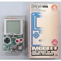 GAME BOY - GAME BOY pocket (ゲームボーイポケット本体(ファミ通限定・スケルトン)(状態：箱(内箱含む)状態難))