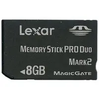 PlayStation Portable - Video Game Accessories - Memory Stick (アジア版 Lexar メモリースティック PRO DUO 8G)