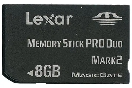 PlayStation Portable - Video Game Accessories - Memory Stick (アジア版 Lexar メモリースティック PRO DUO 8G)