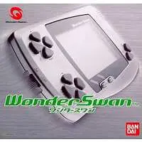WonderSwan - Video Game Console (ワンダースワン本体 スケルトングリーン)