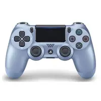 PlayStation 4 - Video Game Accessories - Game Controller (ワイヤレスコントローラDUALSHOCK4(チタン・ブルー)[CUH-ZCT2J28])