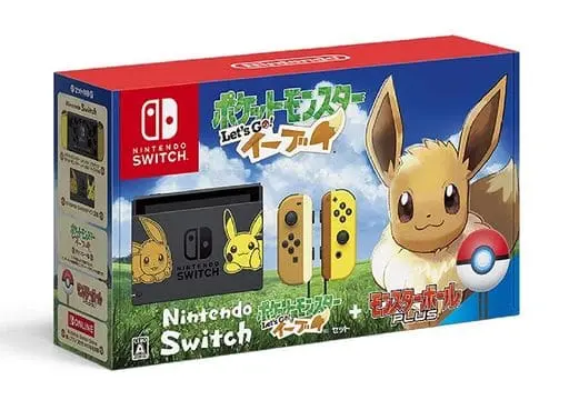 Nintendo Switch - Video Game Console - Pokémon: Let's Go, Eevee!