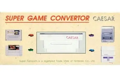 SUPER Famicom - Video Game Accessories (SUPER GAME CONVERTOR CAESAR)