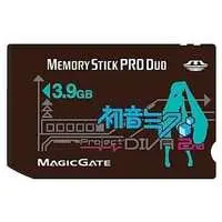 PlayStation Portable - Video Game Accessories - Memory Stick (メモリースティックDuoPRO 4GB 初音ミク2nd)