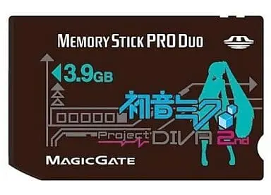 PlayStation Portable - Video Game Accessories - Memory Stick (メモリースティックDuoPRO 4GB 初音ミク2nd)