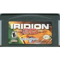 GAME BOY ADVANCE (北米版 IRIDION -3D-(国内使用可) (箱説なし))