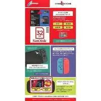 Nintendo Switch - Video Game Accessories (CYBER・アクセサリーmicroSDセット 32GB(SWITCH用) (ネオン)[CY-NSAS32-NYM])