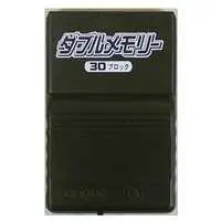 PlayStation - Video Game Accessories (ダブルメモリー(ブラック))