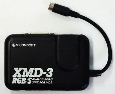 MEGA DRIVE - Video Game Accessories (メガドライブ2用 アナログRGB/Sユニット XMD-3 RGB/S)