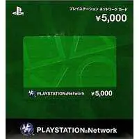 PlayStation - Video Game Accessories (プレイステーションネットワークカード5000)