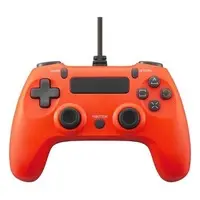 Nintendo Switch - Video Game Accessories - Game Controller (ワイヤードコントローラー ライト レッド (SWI/PS4用))
