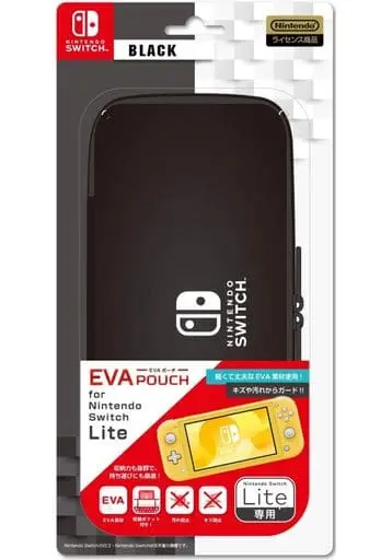 Nintendo Switch - Pouch - Video Game Accessories (EVAポーチLite ブラック (Switch Lite用))