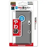 Nintendo 3DS - Video Game Accessories (TPUやわ硬カバー for3DS クリアブラック)