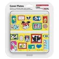 Nintendo 3DS - Video Game Accessories - Kisekae Plate (きせかえプレート NO.074 ディズニー柄(2)(New3DS用))