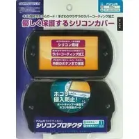 PlayStation Portable - PlayStation Portable go (シリコンプロテクタ ブラック(PSPgo専用))