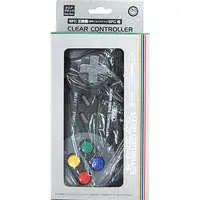 SUPER Famicom - Video Game Accessories (SFC互換機/SFC用 クリアコントローラ (クリアブラック))
