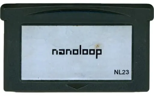 GAME BOY ADVANCE (nanoloop 2.3 (箱説なし))