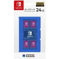 Nintendo Switch - Case - Video Game Accessories (カードケース24+2 for Nintendo Switch ブルー)