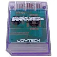 PlayStation - Video Game Accessories - Memory Card (シンプルメモリー 15 [JOYTECH](クリアパープル))