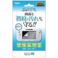 WiiU - Monitor Filter - Video Game Accessories (液晶保護フィルム WiiU GamePad用 光沢)