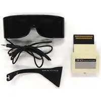 SEGA MarkIII (セガマーク3・マスターシステム用 3Dメガネ(状態：左側ヒンジ破損有※詳細については備考をご覧ください。))