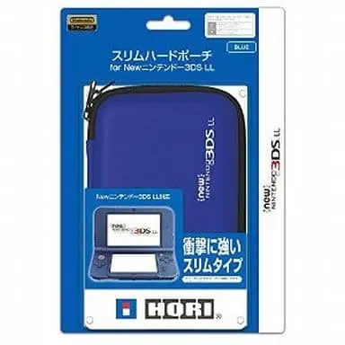 Nintendo 3DS - Video Game Accessories - Pouch (スリムハードポーチ ブルー(New3DSLL用))